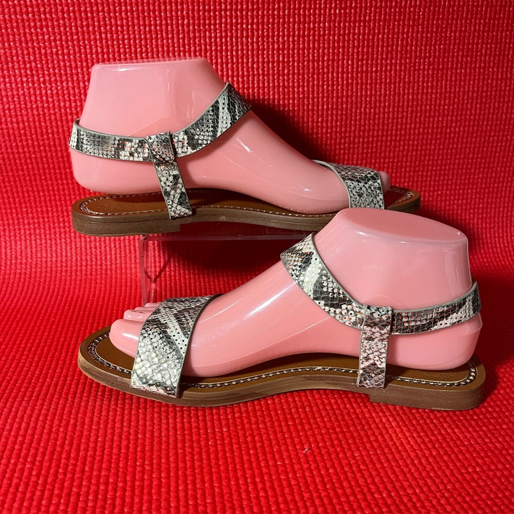 Vince Camuto Rentin Leather Python Adjustable Str… - image 2